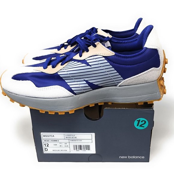 New Balance Other - New Balance Men's 327 Sneaker, Size 12 Navy/Chalk/Beige